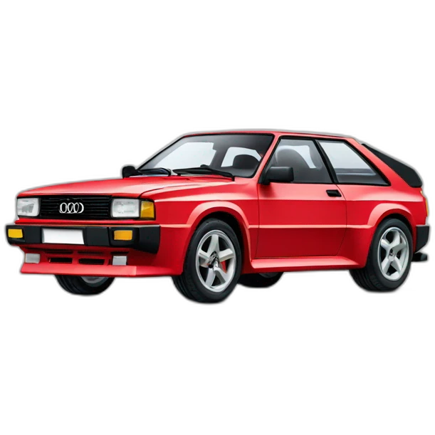 Audi Quattro Turbo emoji