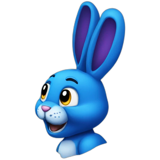 Fnaf lapin bleu emoji