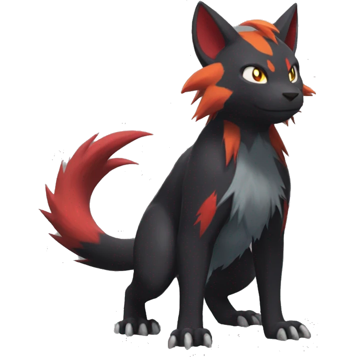Torracat-Zoroark full body emoji