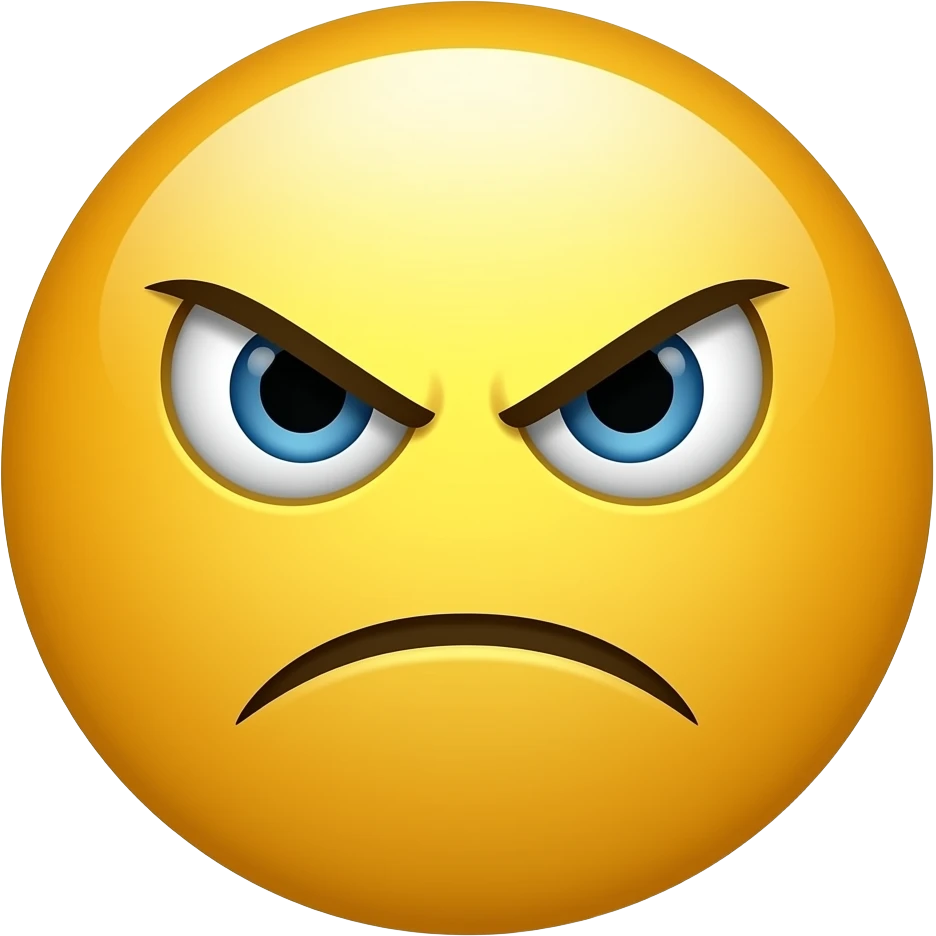 simbolo de enojado emoji