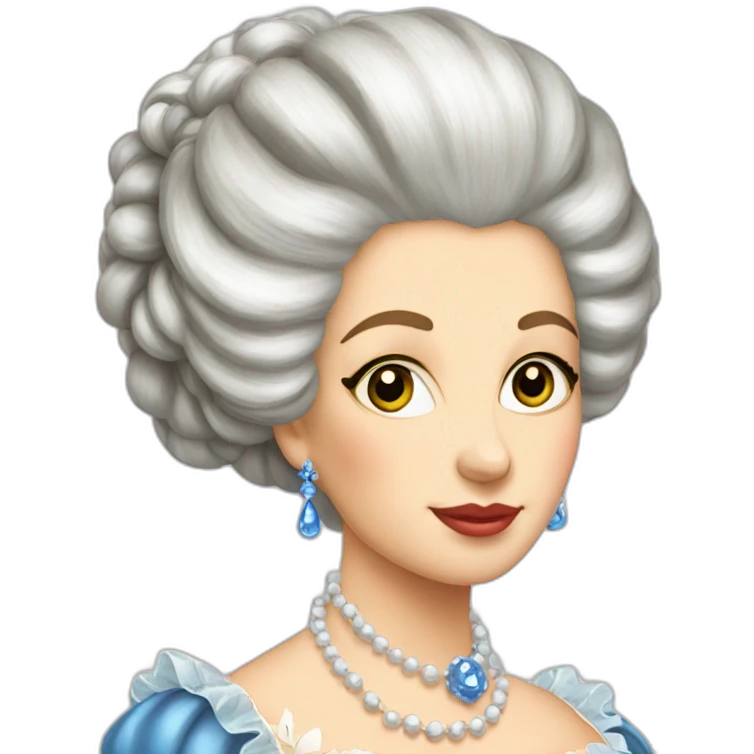 Marie Antoinette emoji