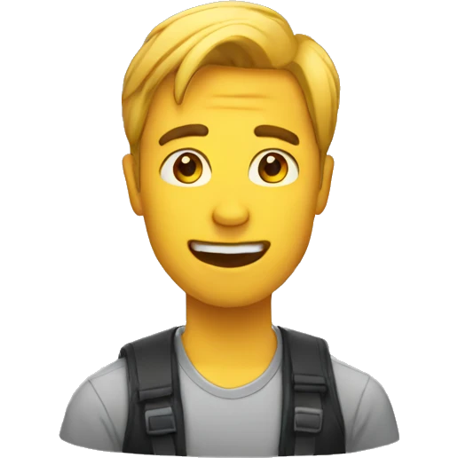 guy speaking emoji emoji