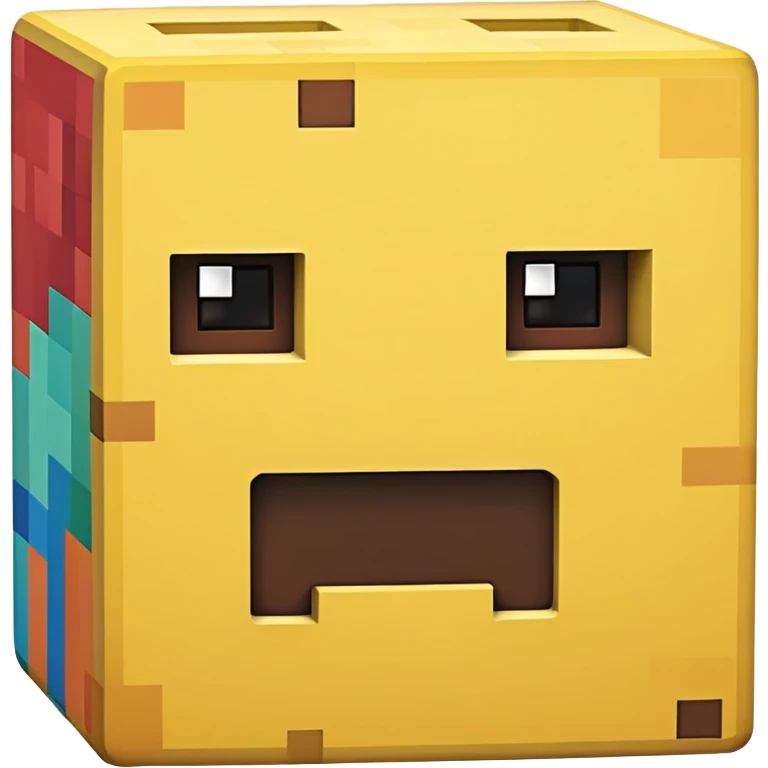Minecraft block emoji