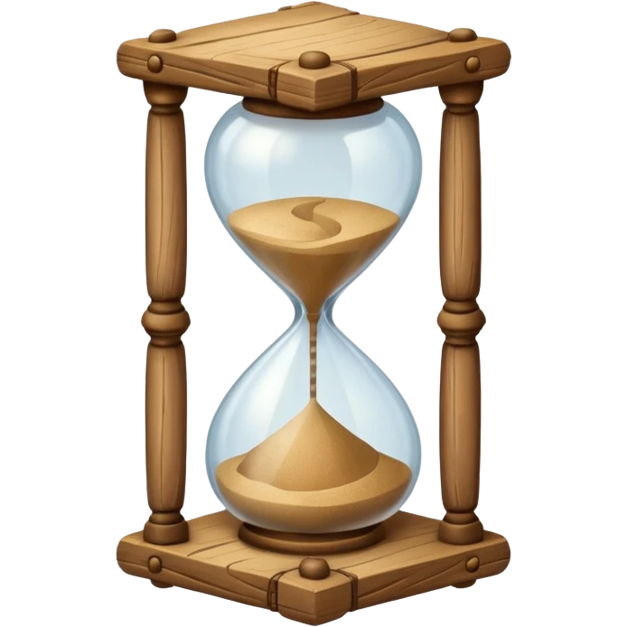 old medieval hourglass emoji