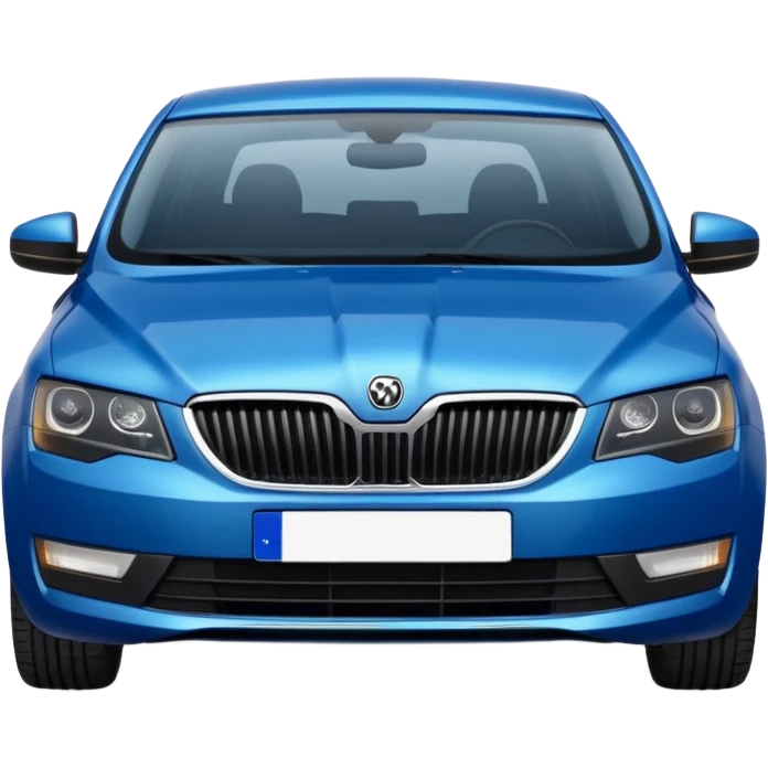 skoda octavia blue emoji