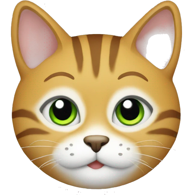 Kucing hijau emoji