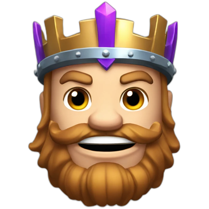 clash royale king emoji