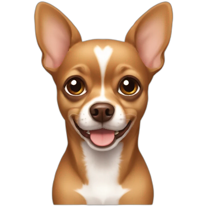 Brown chihuahua emoji