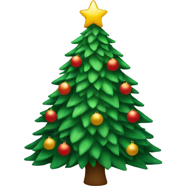 christmas tree emoji