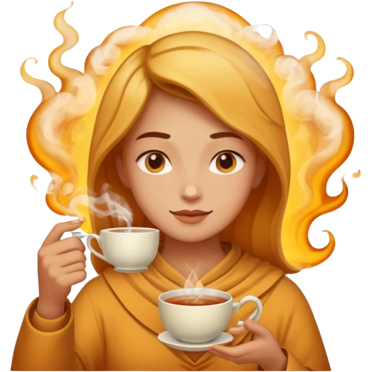 tea and enlightenment emoji
