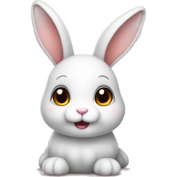 Cute bunny emoji
