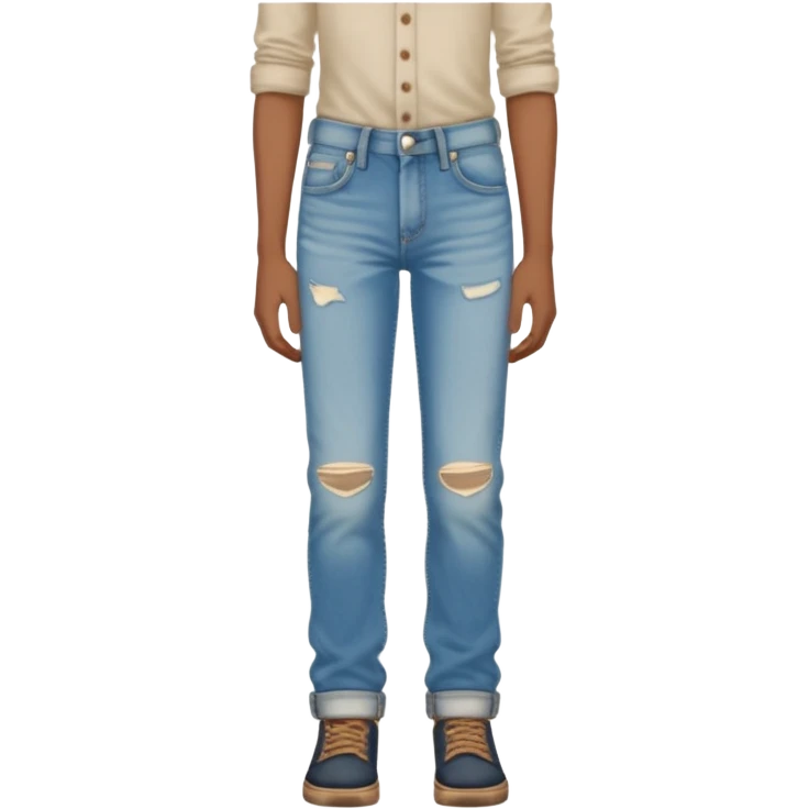 vintage motel rock jeans emoji