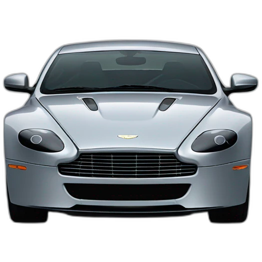 Aston martin v8 vantage grey emoji