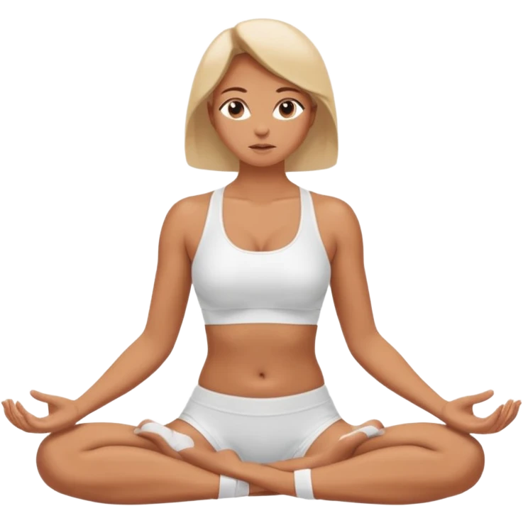 👯‍♀️+😴+🩲+🧘‍♀️ emoji