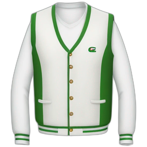 algerian guy lacoste vest emoji