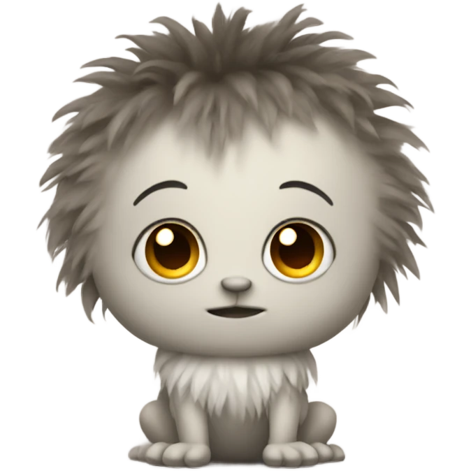 little creature with big feet emoji