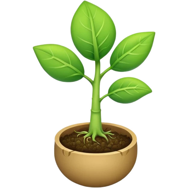 brote de planta  emoji