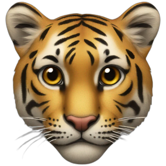 Tiger Leopard Heart emoji