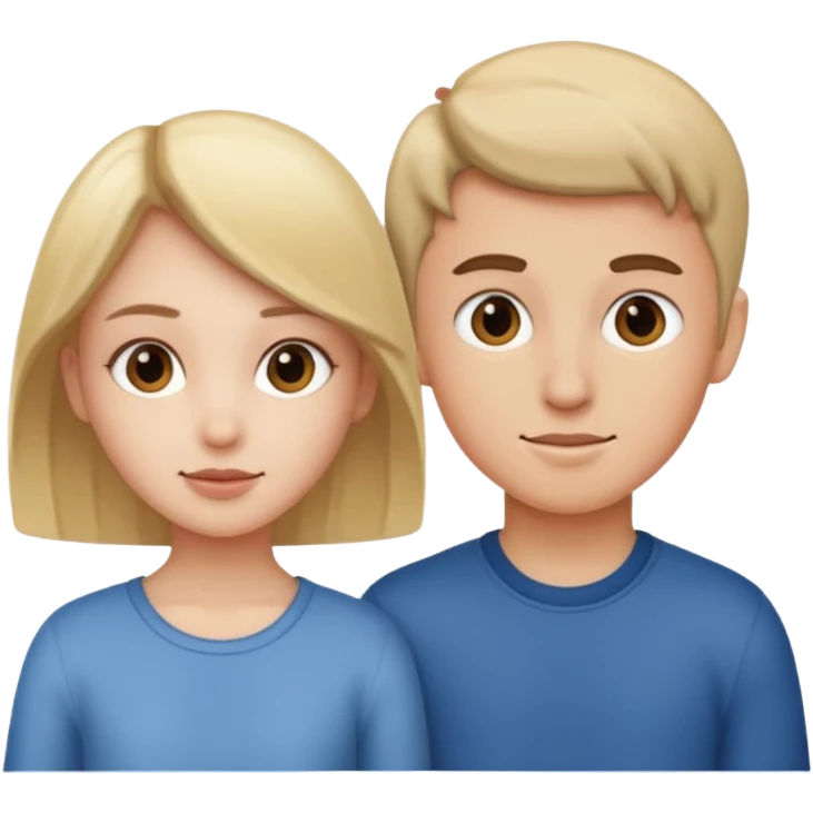 Girl with boy emoji