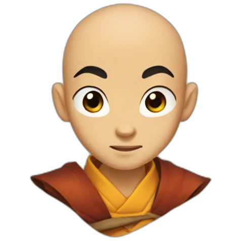 Avatar Aang from The Last Airbender emoji