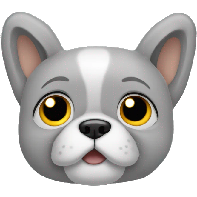 grey huggy waggy emoji