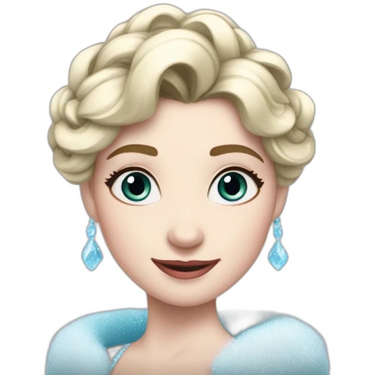 Reine des neiges emoji
