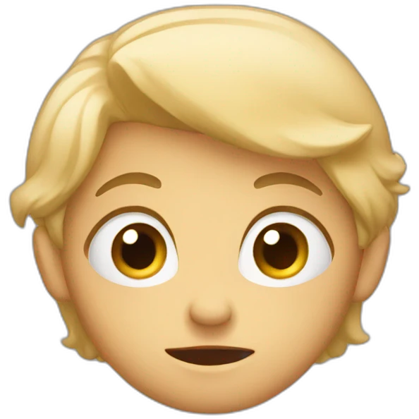 Shy emoji