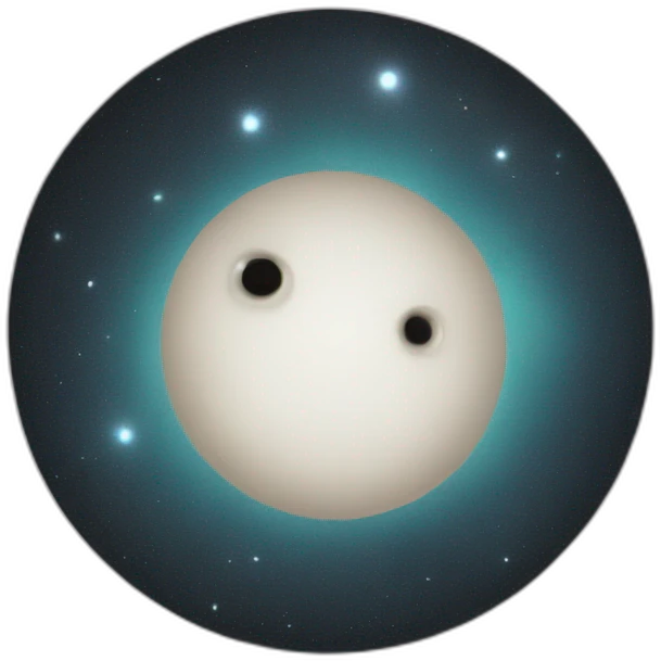 Black hole emoji