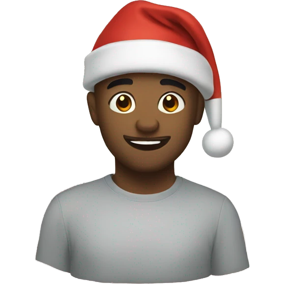 Holiday christmas emoji