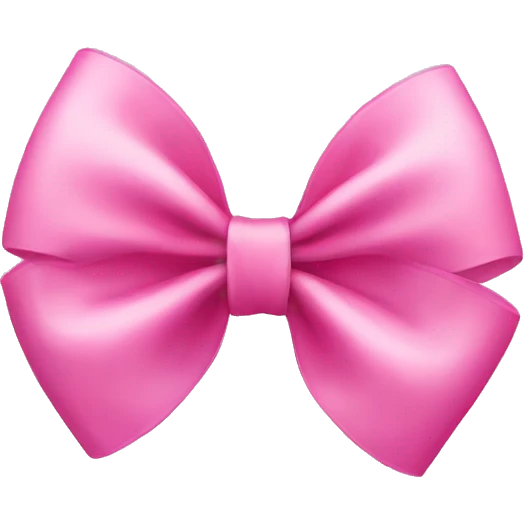 Pink bow  emoji