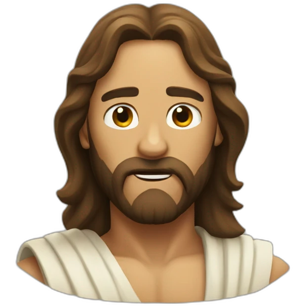 jesus fighting someone emoji