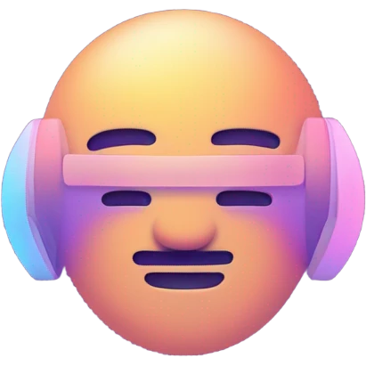 Futuristic LoFi themed profile icon emoji
