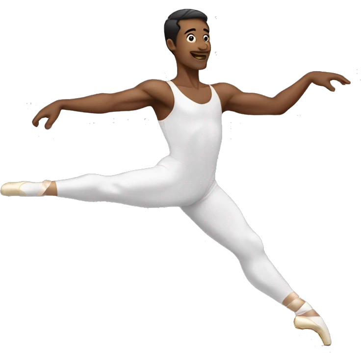 ballet dancer man emoji