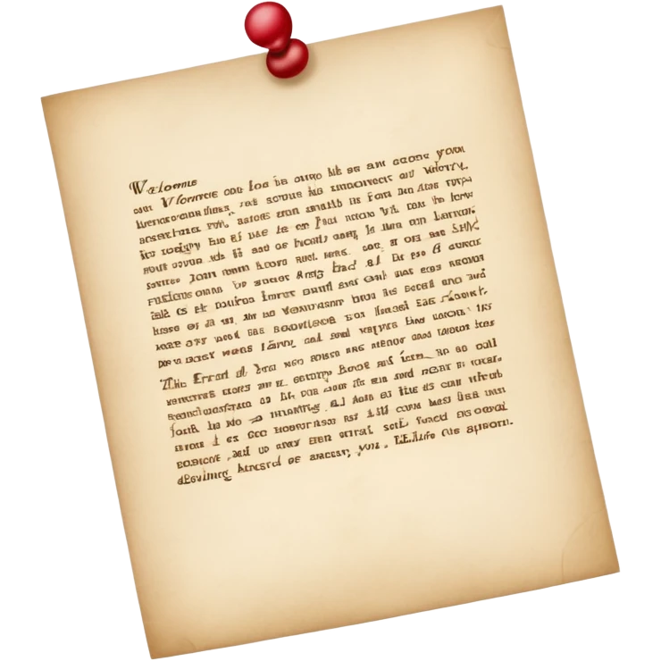 welcome letter emoji