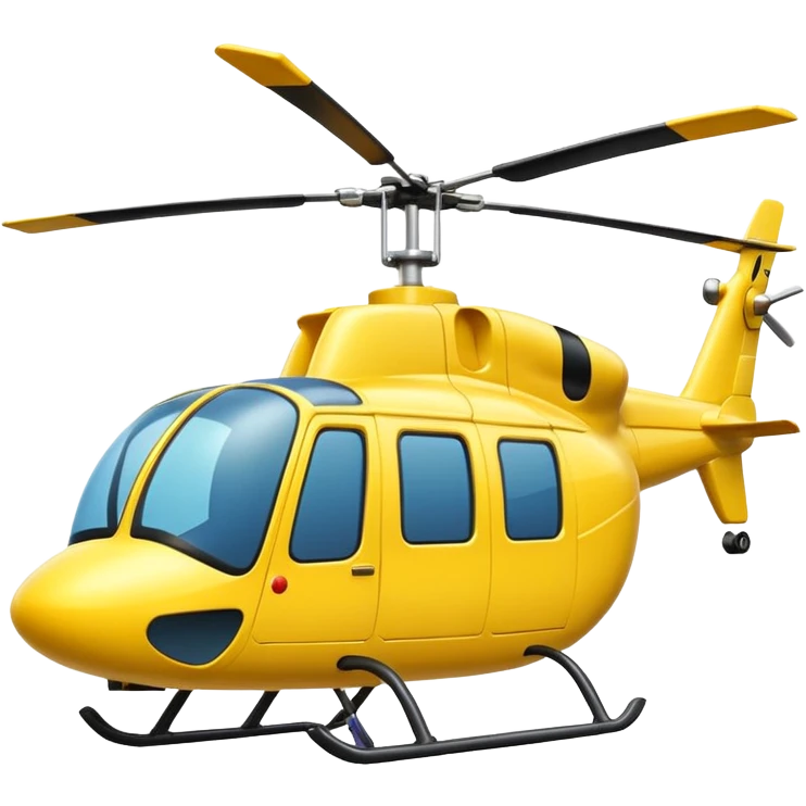 playful goofy helicopter with a tongue sticking out emoji