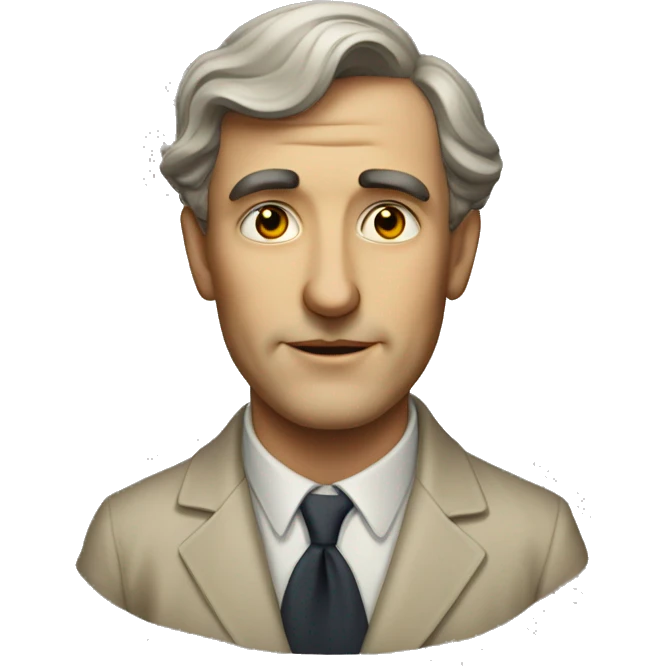 A man who participate to a political association during 1934 emoji