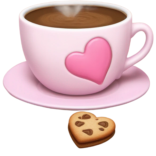 ☕️ 💖 🍪  emoji