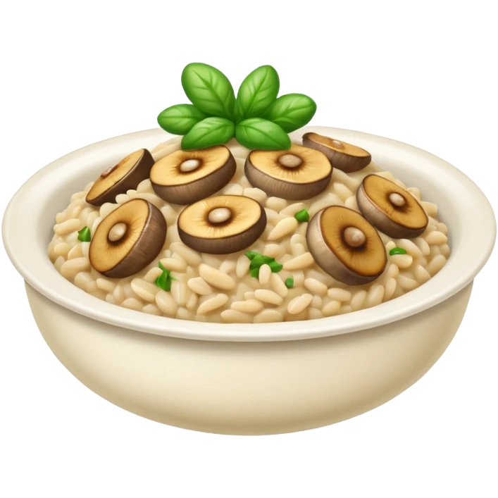 mushroom risotto emoji