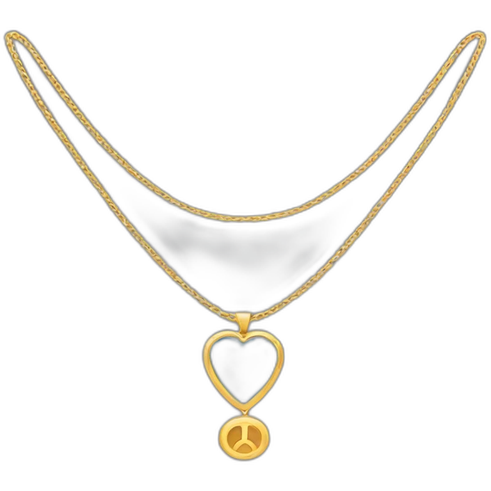 un collier emoji