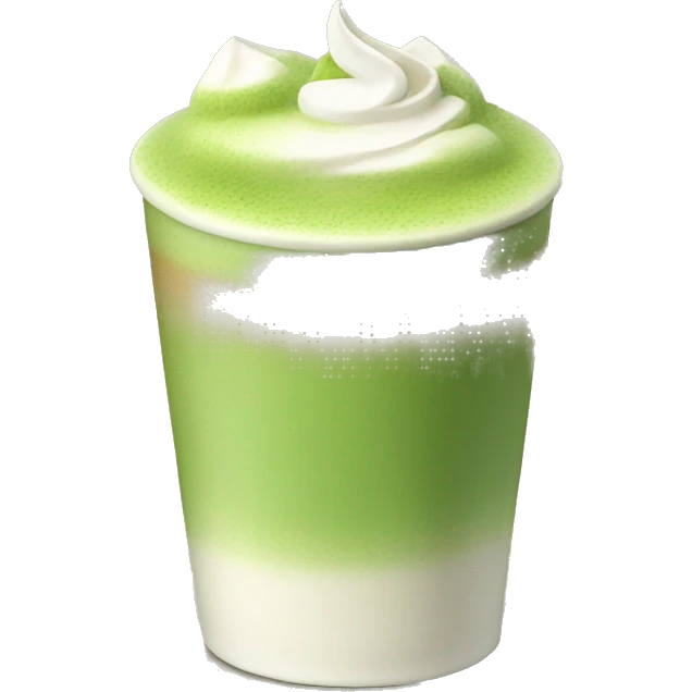 Matcha latte emoji