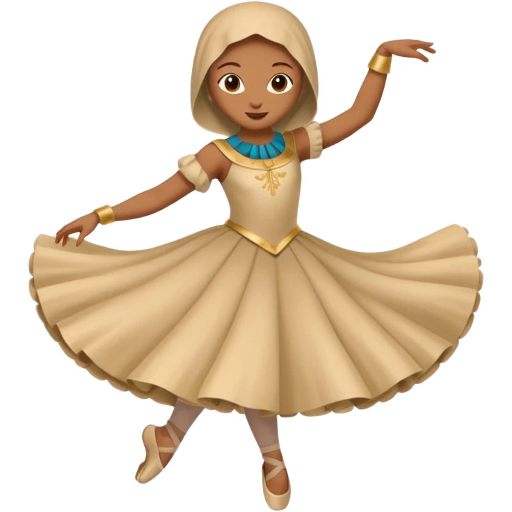 Tung tung tung SAHUR with balarina capuchinna dancing together  emoji