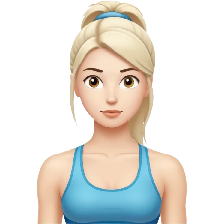 Pilates girl emoji