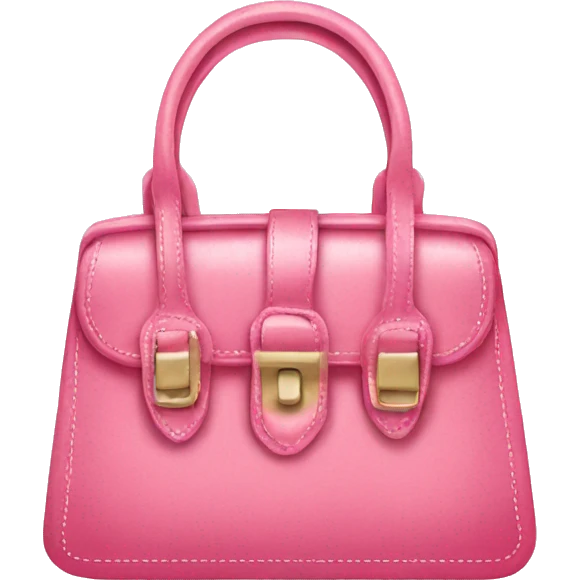 Pink vintage handbag  emoji
