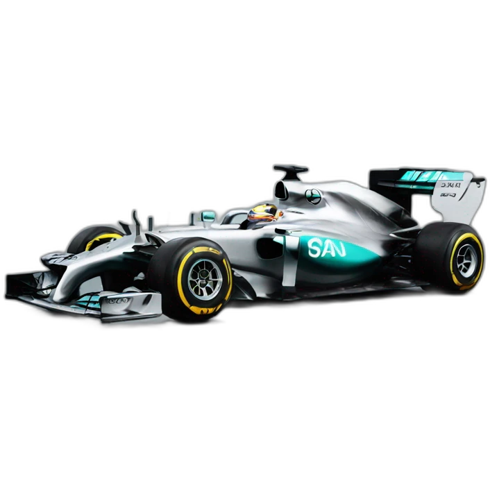 Mercedes F1 Car emoji
