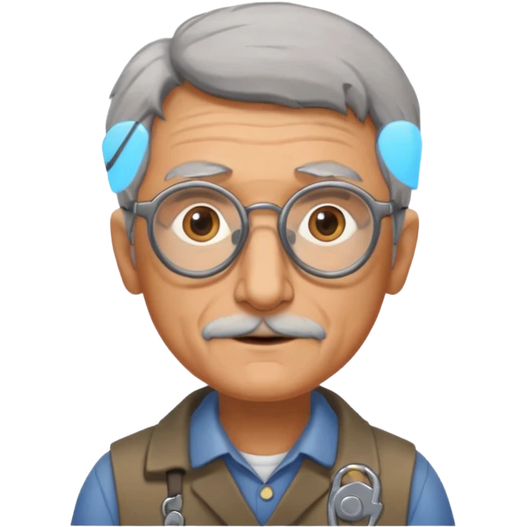 Old locksmith emoji