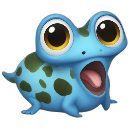 Macchia blu emoji