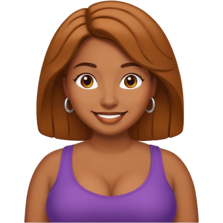 Brown Gyal ass emoji