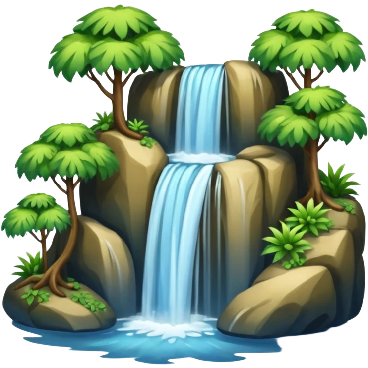 waterfall emoji