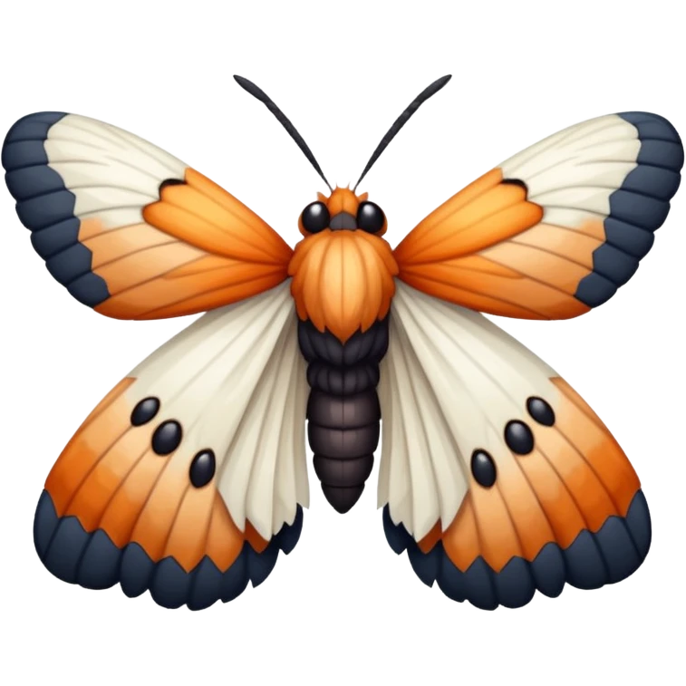 pixel art fluffy moth emoji