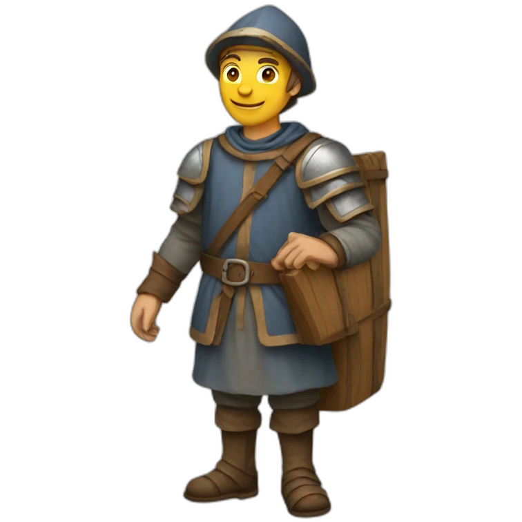 medieval courier emoji